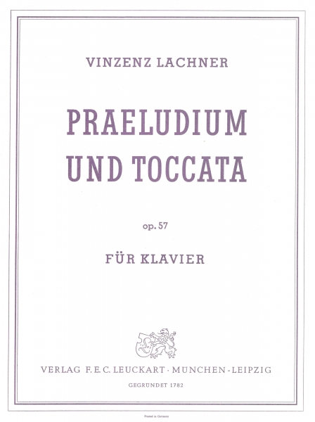 Praeludium und Toccata op. 57