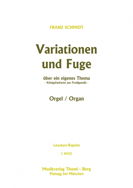 Variationen und Fuge