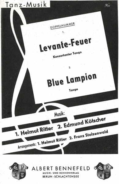 Levante-Feuer / Blue Lampion