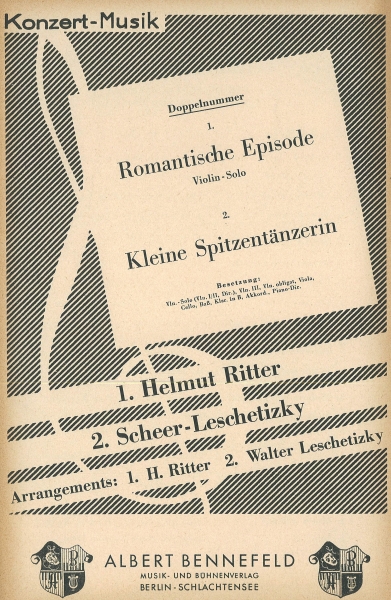 Romantische Episode / Kleine Spitzentänzerin