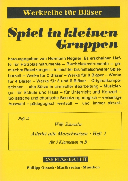 Allerlei alte Marschweisen - Heft 2