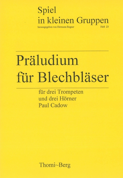 Präludium für Blechbläser