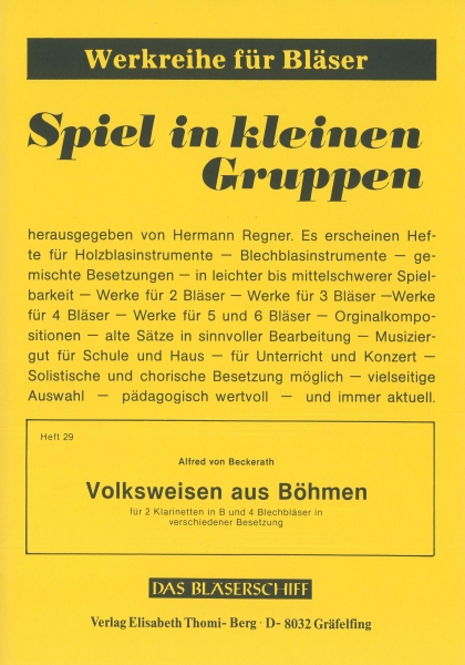 Volksweisen aus Böhmen