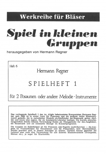 Spielheft 1