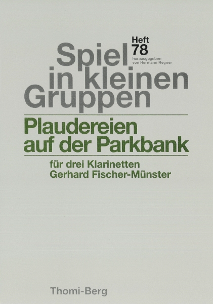 Plaudereien auf der Parkbank