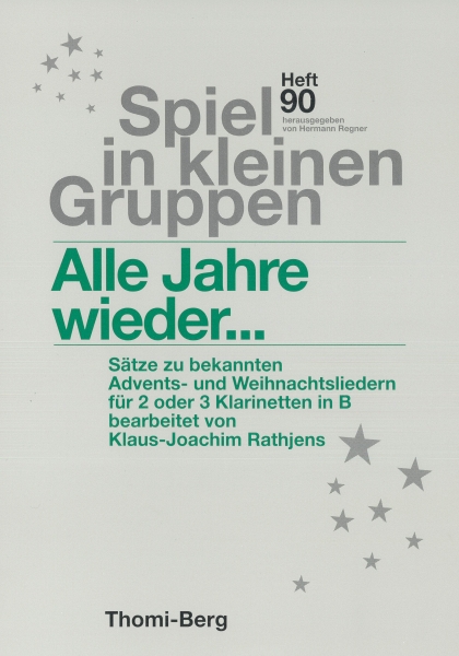 Alle Jahre wieder... - Spielpartitur allein