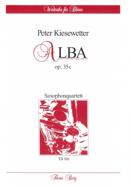 Alba op. 35 (Saxophonquartett)
