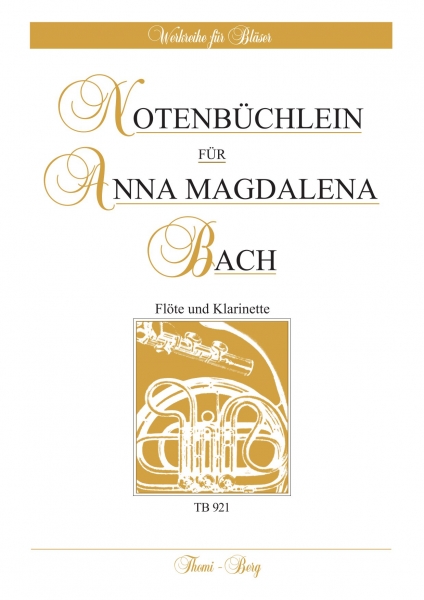 Notenbüchlein für Anna Magdalena Bach 1725