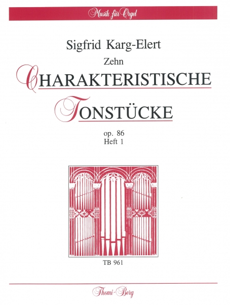Zehn charakteristische Tonstücke op. 86 - Heft 1