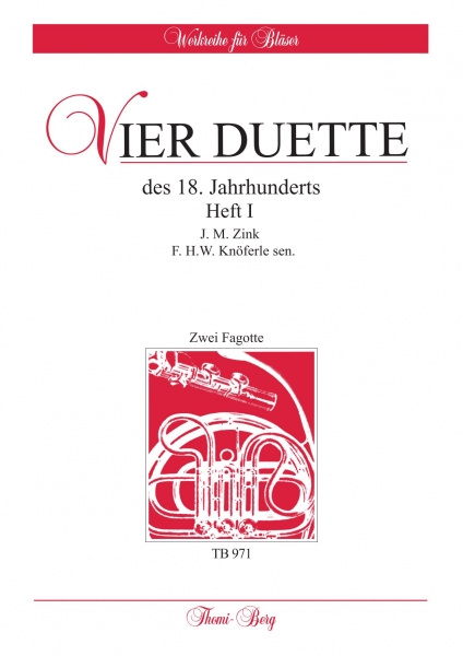 Vier Duette des 18. Jahrhunderts Heft 1