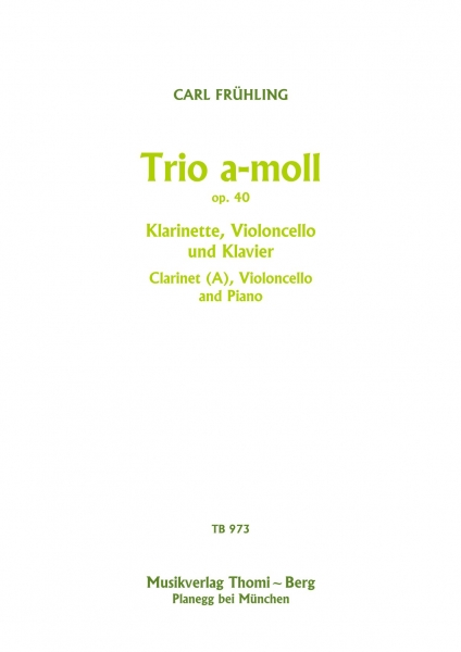 Trio a-moll op. 40