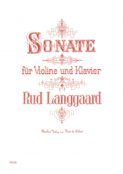 Sonate Nr. 2 for violin and piano (pdf-Download)