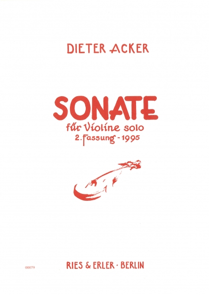Sonate for solo violin (pdf-Download)