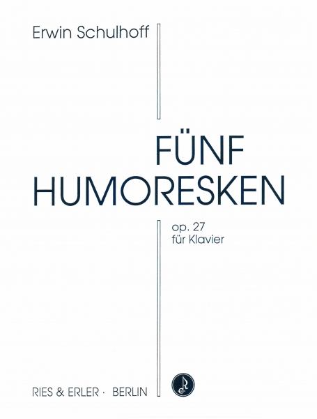 Five humoresques op. 27 for piano (pdf-Download)