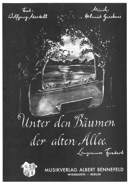 Unter den Bäumen der alten Allee
