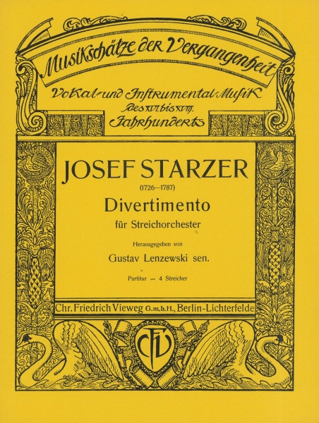 Divertimento für Streichorchester (Partitur)