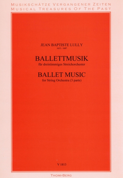 Ballettmusik für dreistimmiges Streichorchester (Partitur)