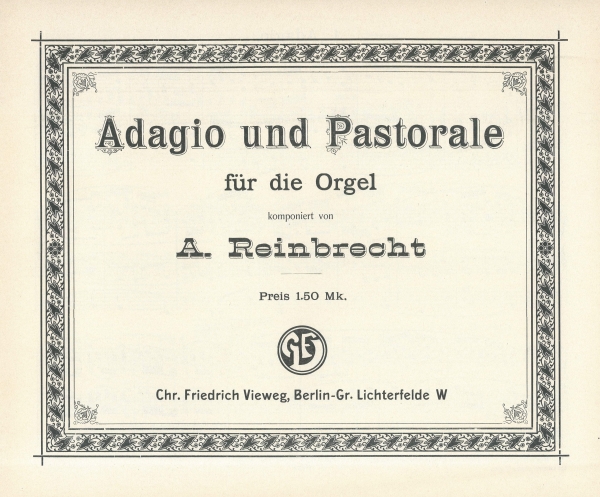 Adagio und Pastorale