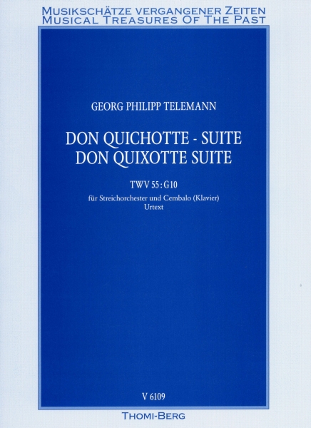Don Quichotte-Suite TWV 55:G10 (Partitur)