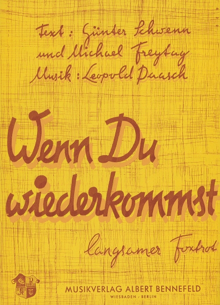 Wenn du wiederkommst
