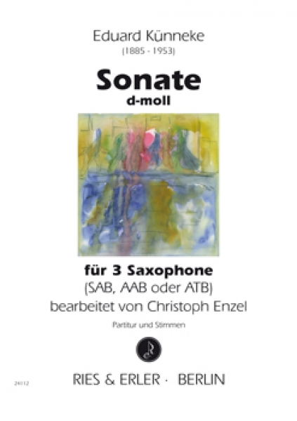 Sonate d-Moll für drei Saxophone