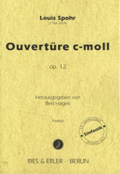 Ouvertüre c-Moll op. 12 für Orchester