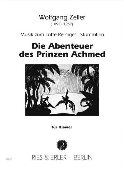 Musik zum Stummfilm "Die Abenteuer des Prinzen Achmed" von Lotte Reiniger für Klavier (LM)