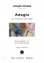 Adagio für 4 Hörner und Orgel