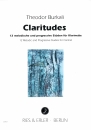 Claritudes - 12 melodische und progressive Etüden für Klarinette