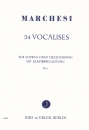 Vierundzwanzig Vocalises op. 2 -Sopran oder Mezzosopran mit Klavierbegleitung-